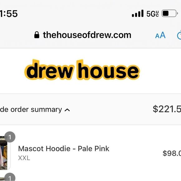 drew house hoodie - Picture 13 of 13